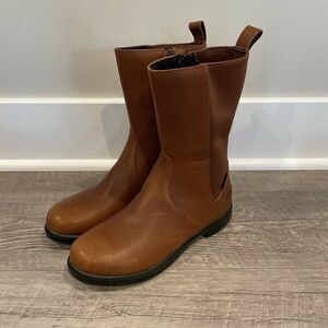 Baffin Leather Boot Womens 7 Brown Cambridge Waterproof Slip On NEW